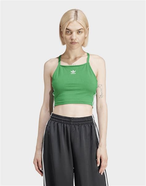 adidas crop top grün|adidas crop tops 90s.